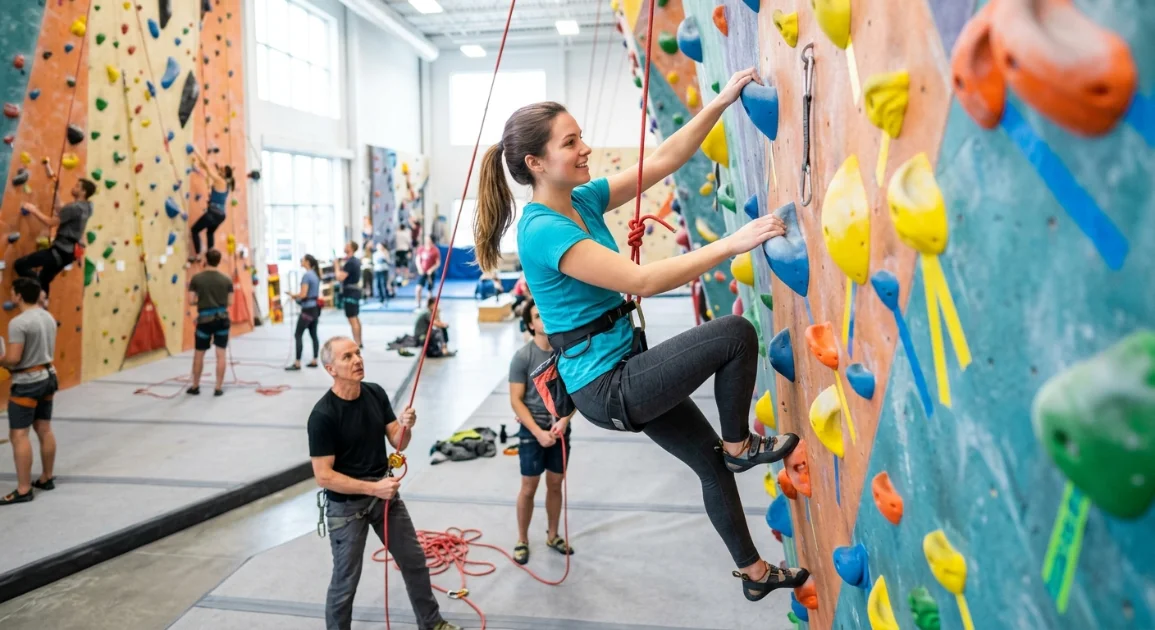 Indoor Rock Climbing for Beginners: Your First Month at the Gym