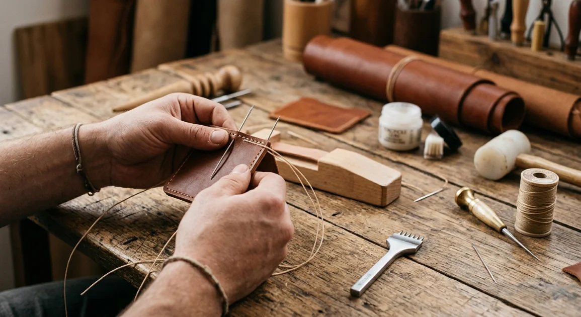Leatherworking for Beginners: Tools, Leather Types, and Your First Projects