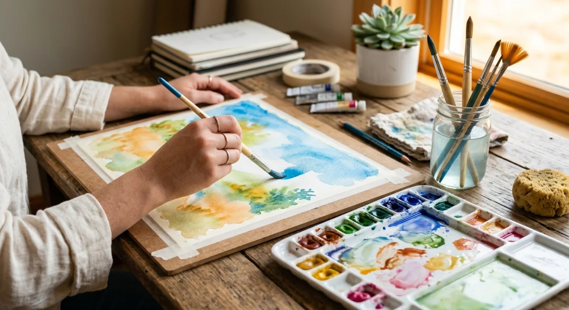 Watercolor Painting for Beginners: Supplies, Techniques, and What to Expect