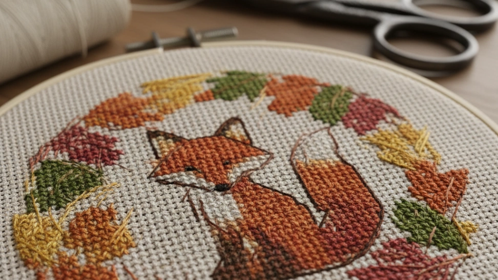 Cross-stitching