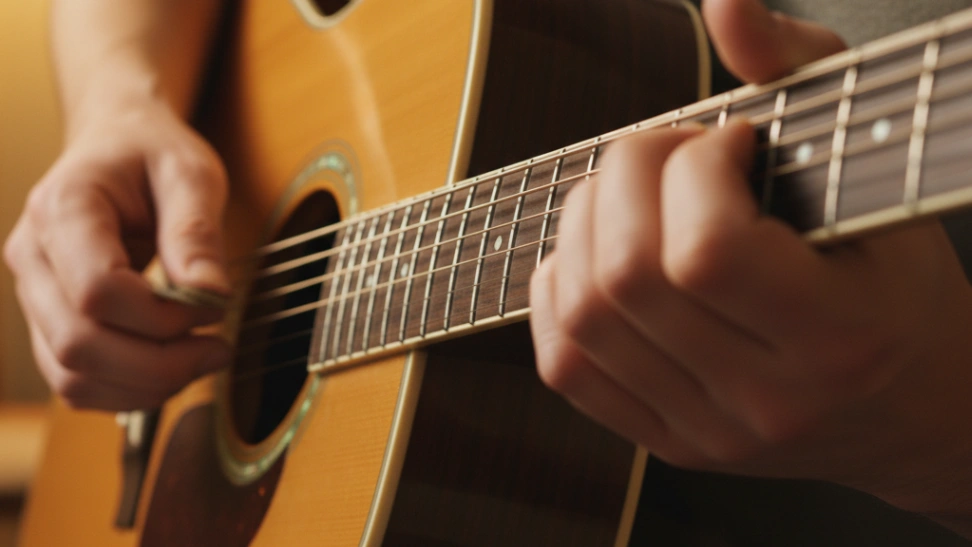 Playing Guitar