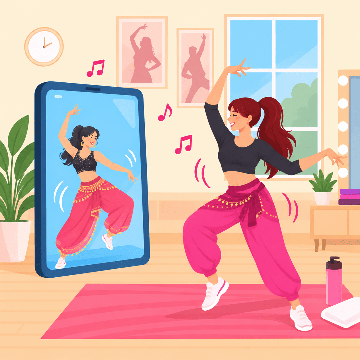 Belly Dance Illustration