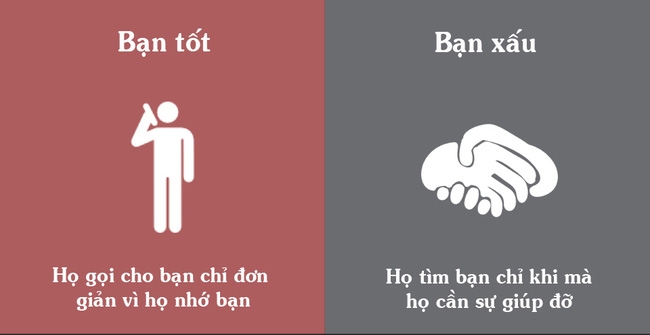 9 dấu hiệu cho thấy bạn và bè khác nhau ra sao