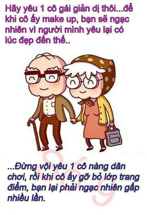 hãy yêu một cô gái giản dị :)