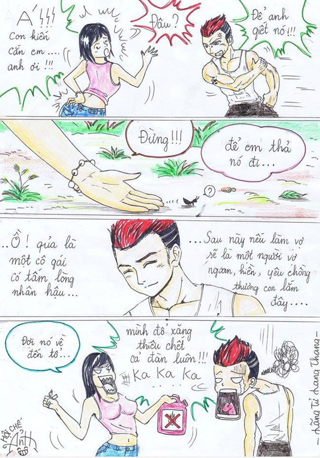 con gái có lòng vị tha thật tuyệt vời phải không?