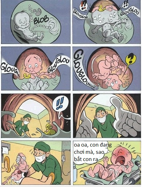 lý do thật sự vì sao các em bé khóc khi được sinh ra
