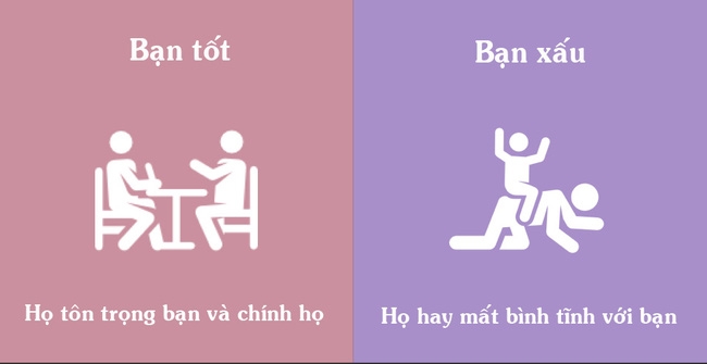 9 dấu hiệu cho thấy bạn và bè khác nhau ra sao