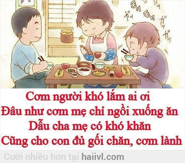 tôi chưa bao giờ bỏ lỡ bữa cơm gia đình, còn bạn thì sao?