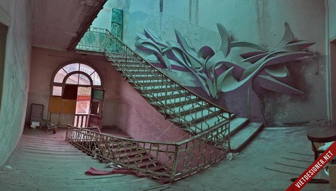 những bức tranh đánh lừa thị giác độc đáo trên thế giới