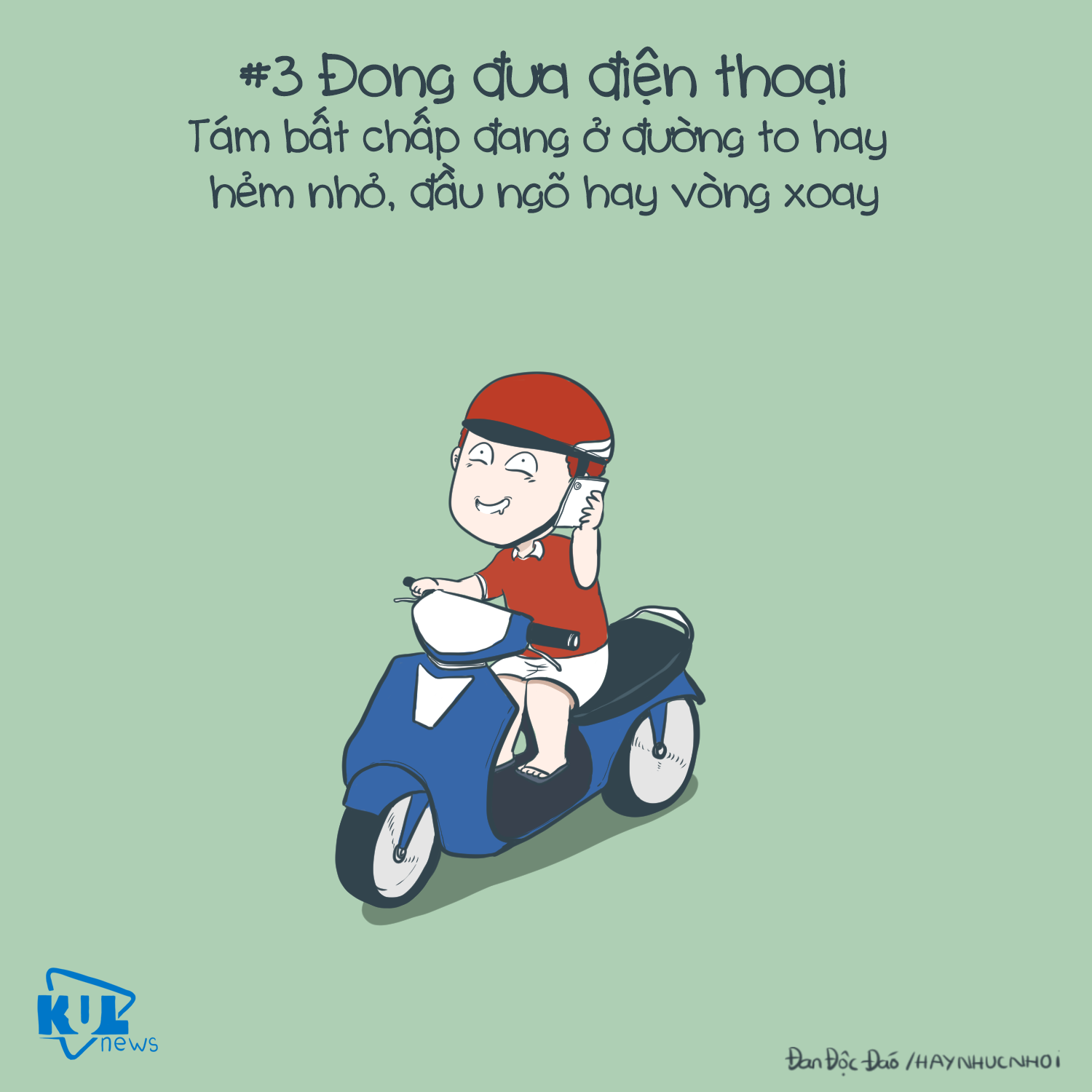 Chùm ảnh: Những kiểu chạy xe khiến bạn nổi điên gây bão