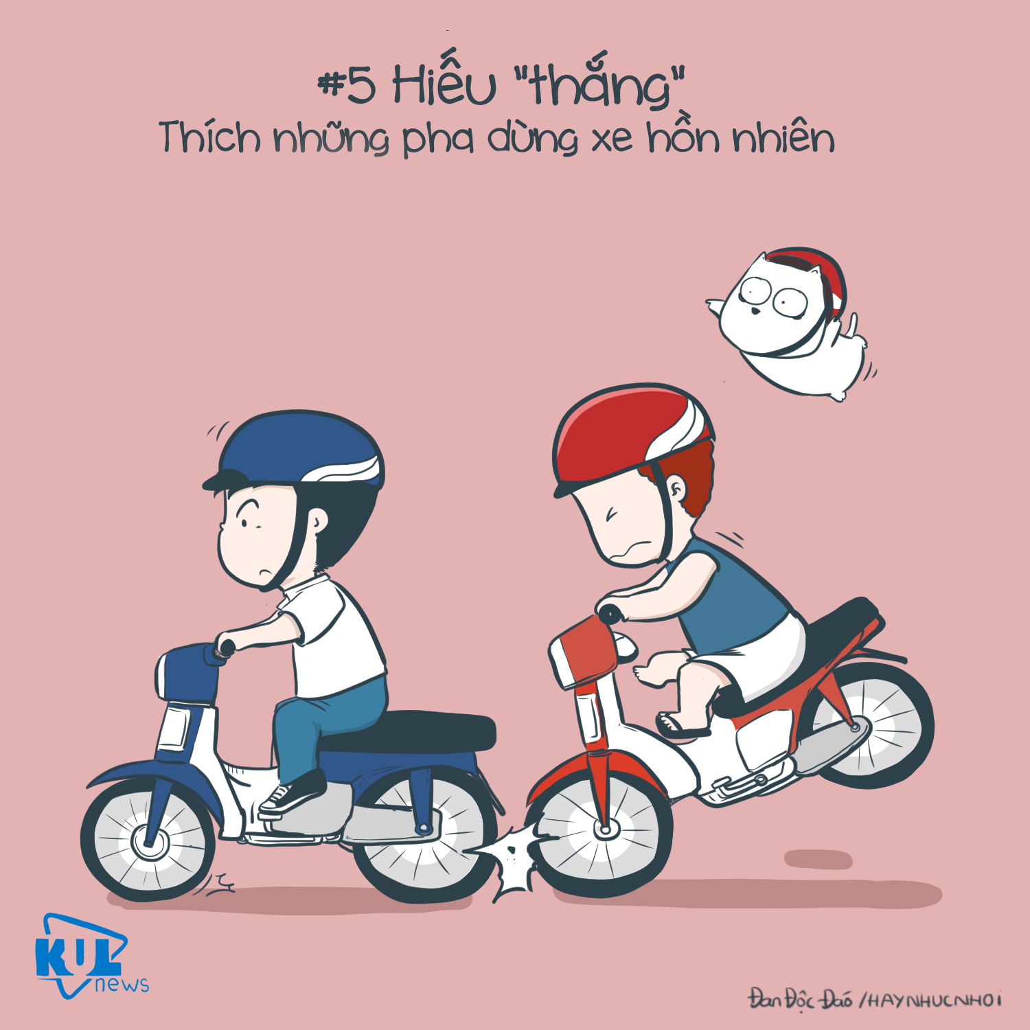Chùm ảnh: Những kiểu chạy xe khiến bạn nổi điên gây bão