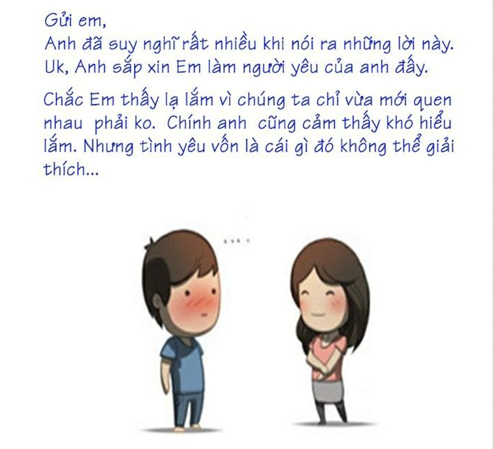 đơn xin tỏ tình
