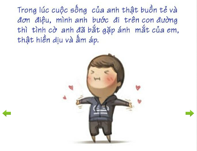 đơn xin tỏ tình