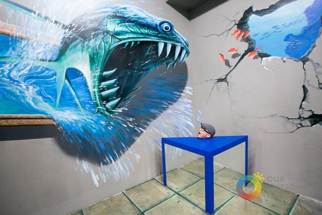 những hình ảnh 3D đánh lừa thị giác