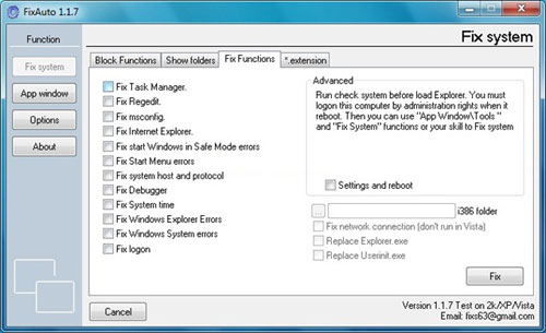 Dọn dẹp tàn dư của virus cho Windows 7
