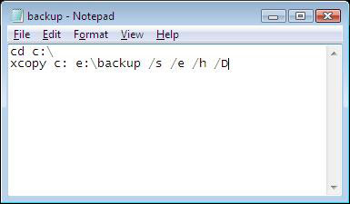 Tự động back up ổ đĩa