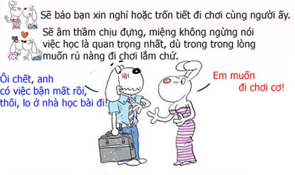 Khoảng cách to đùng giữa thích và yêu
