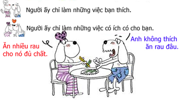 Khoảng cách to đùng giữa thích và yêu