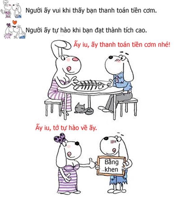 Khoảng cách to đùng giữa thích và yêu