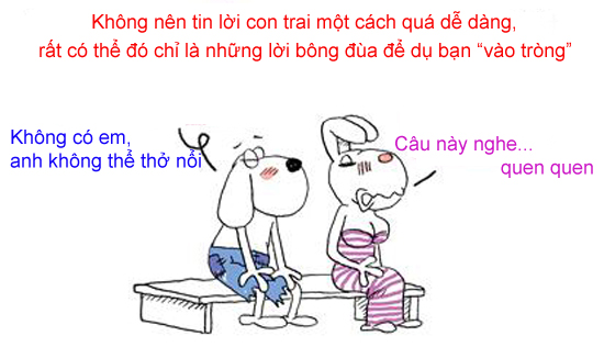 Yêu nhưng không được mù quáng