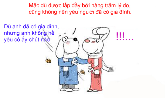 Yêu nhưng không được mù quáng
