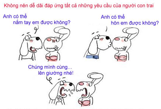 Yêu nhưng không được mù quáng
