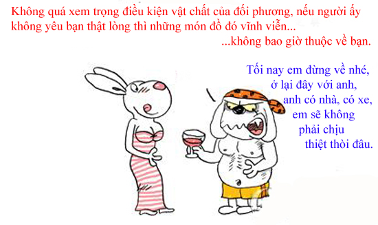 Yêu nhưng không được mù quáng