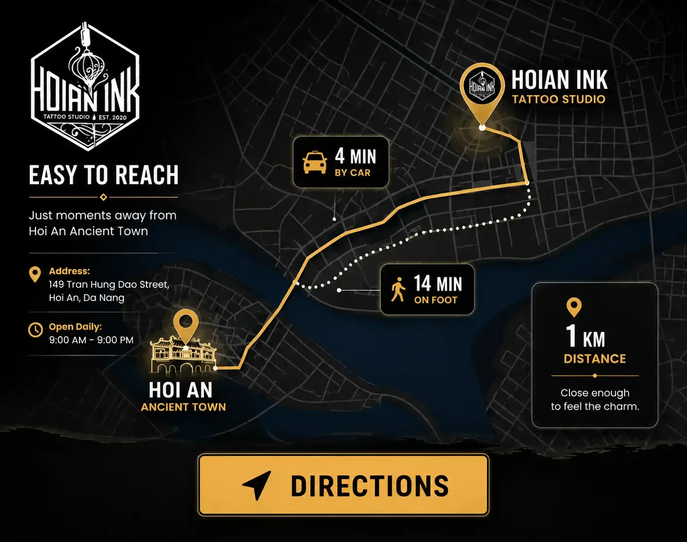 Studio Location Map