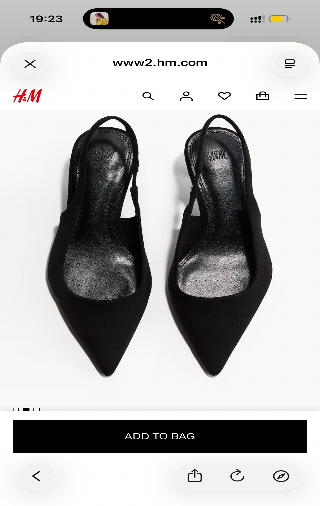 H&M 구두 사이즈 6