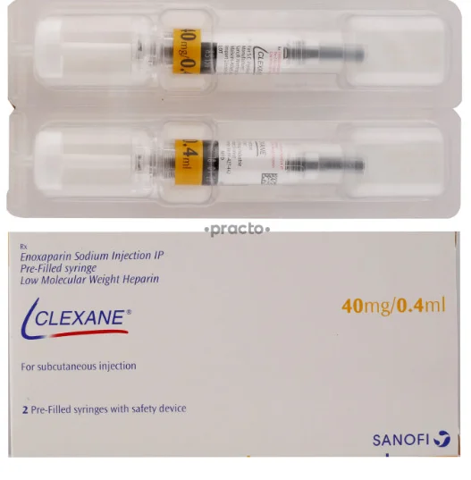 무료) 에녹사파린 Clexane 40mg 0.4 주사