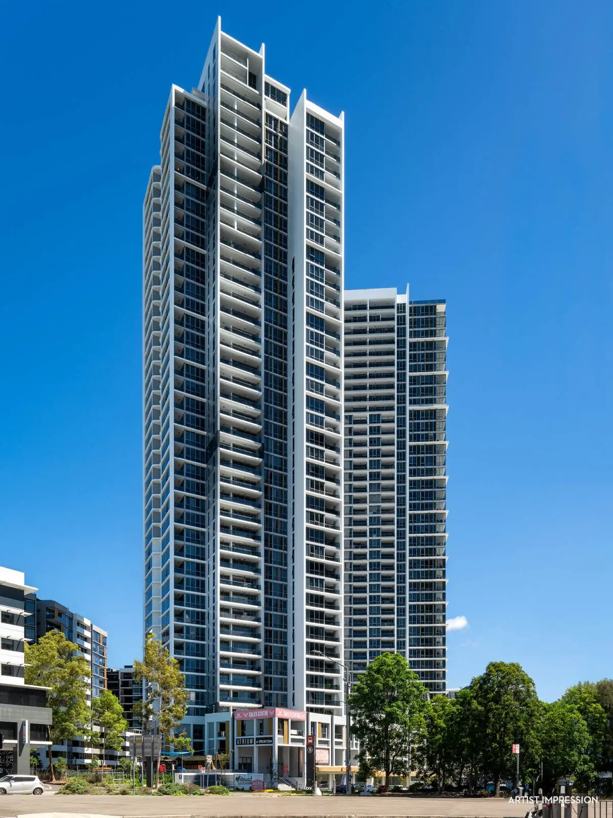 Study room at Meriton Building (8 Uhrig Road)
