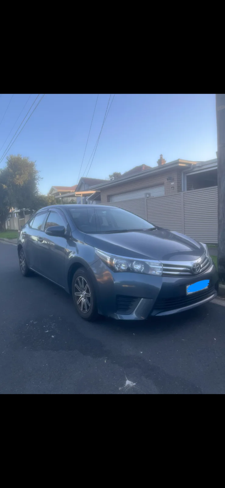 2014 Toyota Corolla 122924km Berala, 2141