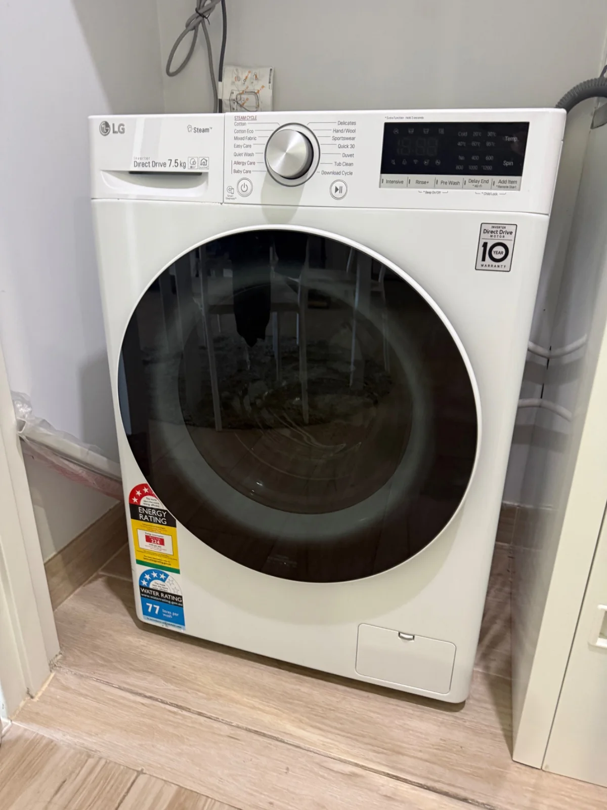 LG 7.5kg 드럼세탁기 판매합니다