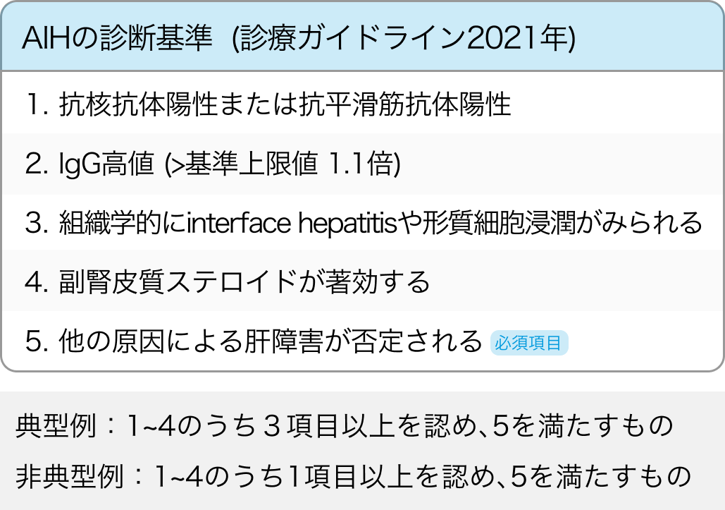 AIH 改訂型国際診断基準