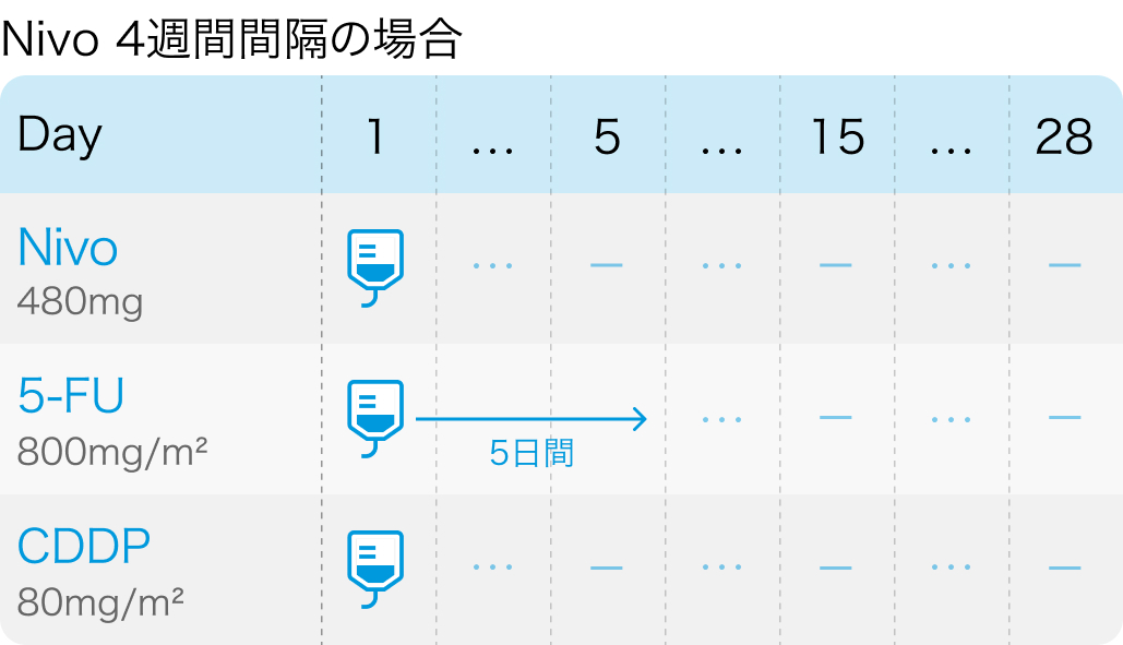 【CheckMate 648試験】食道癌1次治療におけるニボルマブ+化学療法