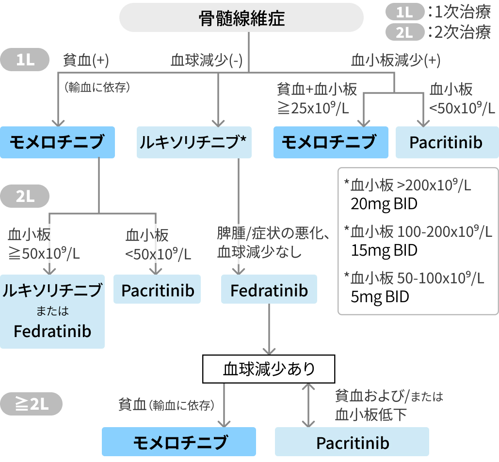 【論文】骨髄線維症におけるJAK阻害薬の選択