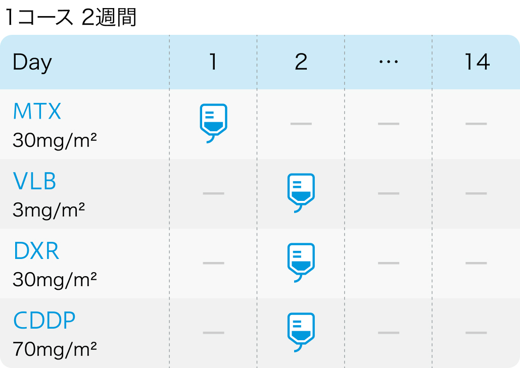 【VESPER試験】膀胱癌に対するddMVAC