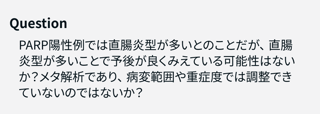 【解説】UCの虫垂周囲紅斑､ 予後に影響する？