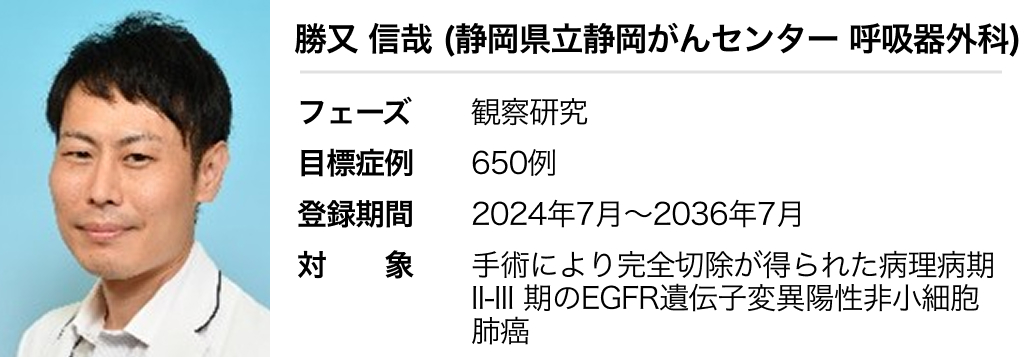 【2025年12月更新】登録受付中の臨床試験 ~WJOG 臨床試験一覧~