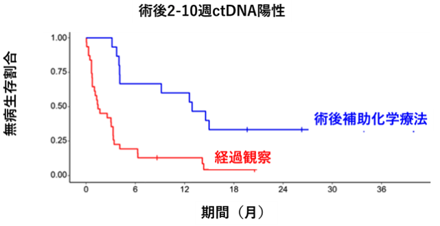 【Ann Oncol】ctDNAが大腸癌肝転移術後の補助療法実施の判断に有用