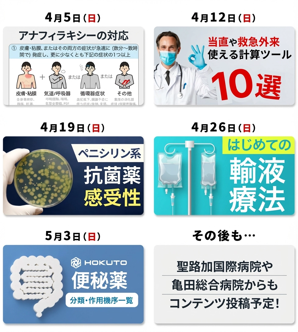 【抗菌薬ガイド】ペニシリン系抗菌薬の感受性スペクトラム一覧