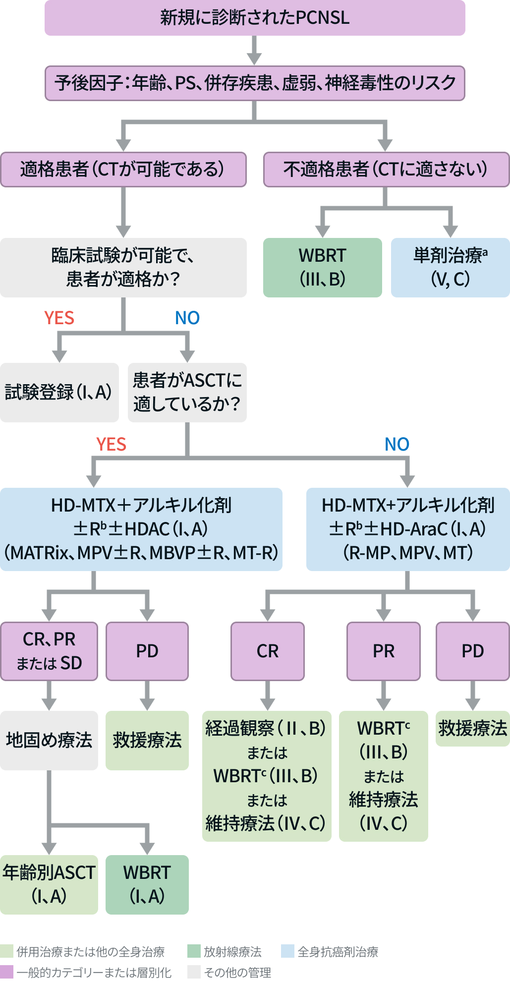 【一挙紹介】悪性リンパ腫に関する治療アルゴリズムまとめ