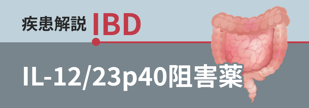 【IBDマニュアル】IL-12/23p40阻害薬
