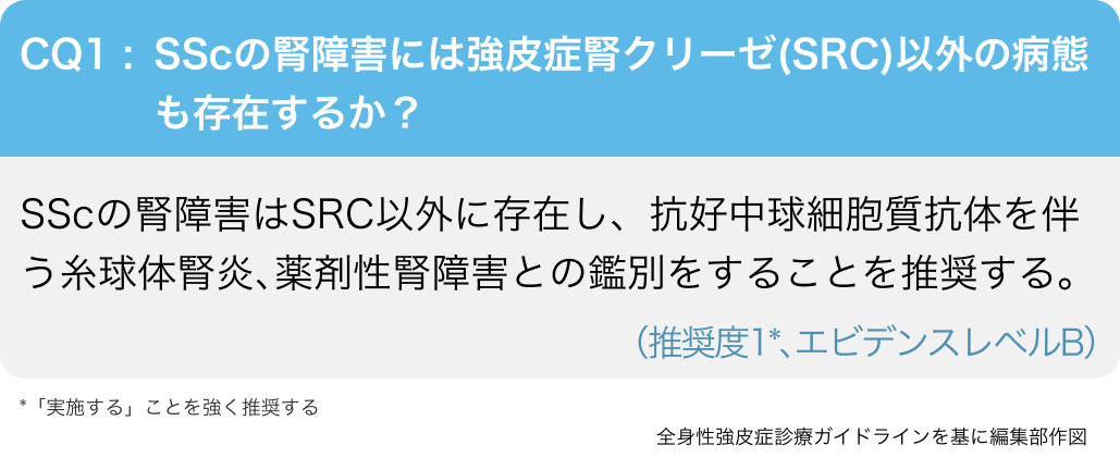 全身性強皮症診療GL2025改訂の要点②腎障害やクリーゼの治療選択は？