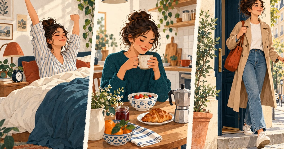 Ilustrație de învățare a limbii franceze.