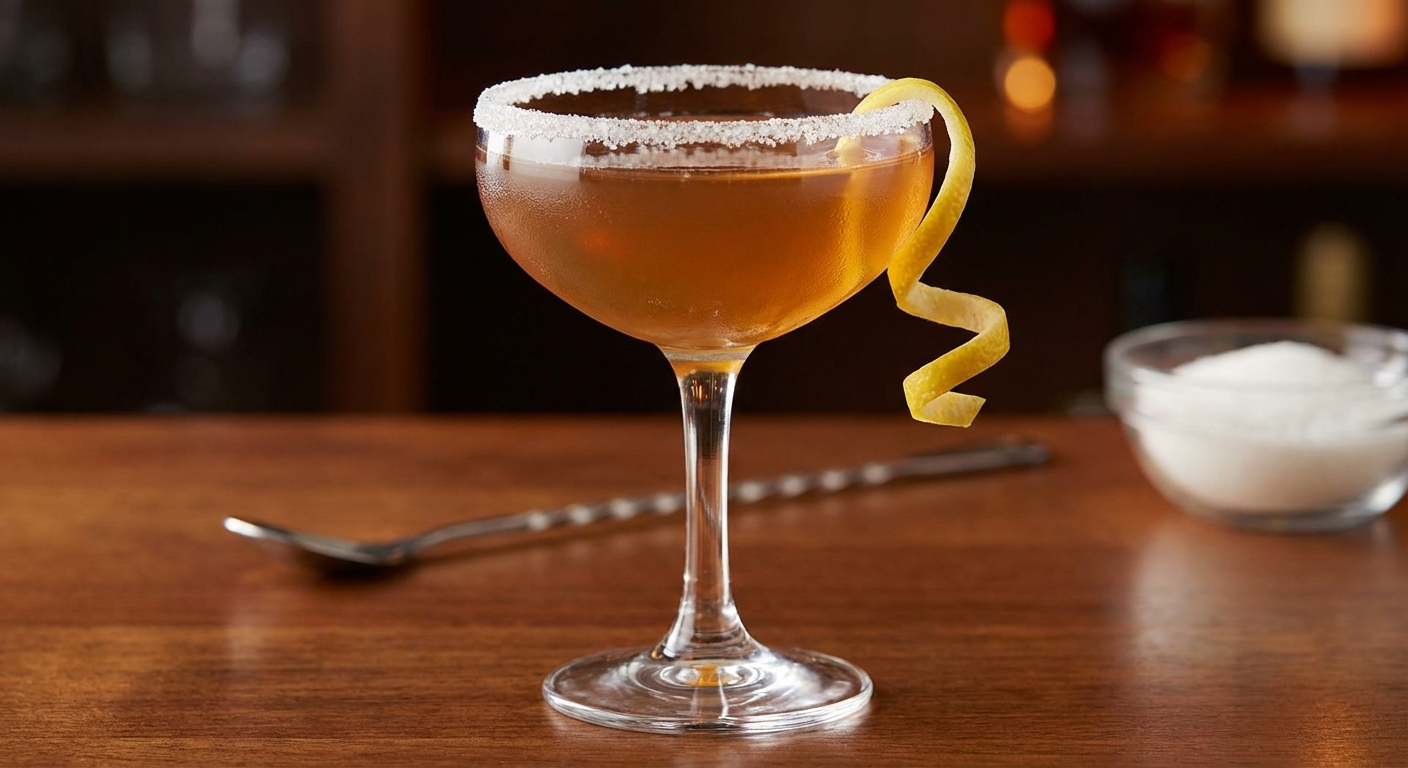 Brandy Crusta cocktail