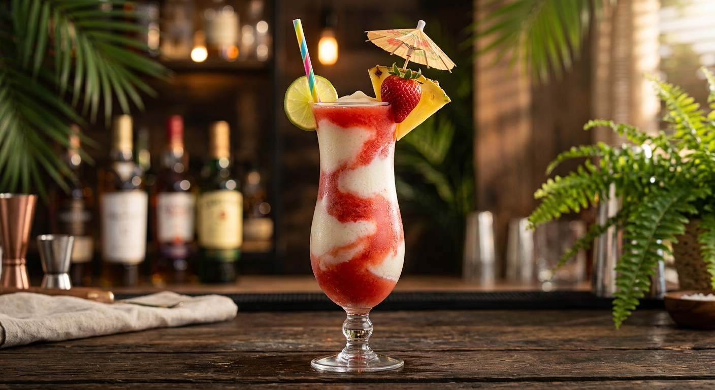 Miami Vice cocktail