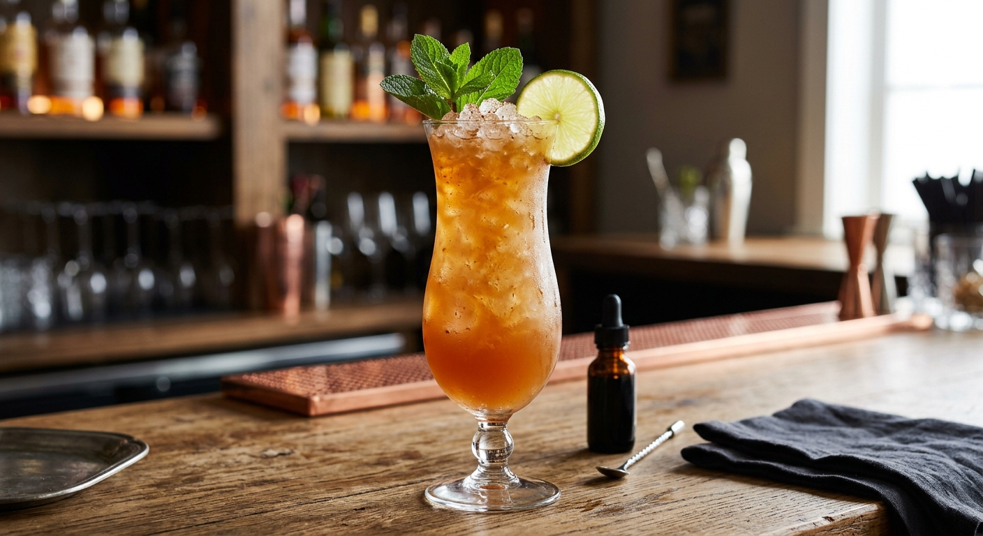 Rum Swizzle cocktail