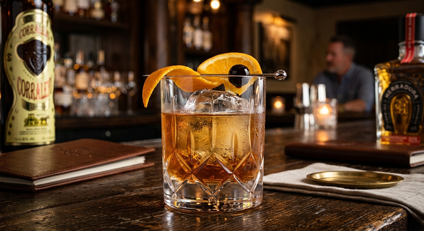 Reposado Old Fashioned cocktail