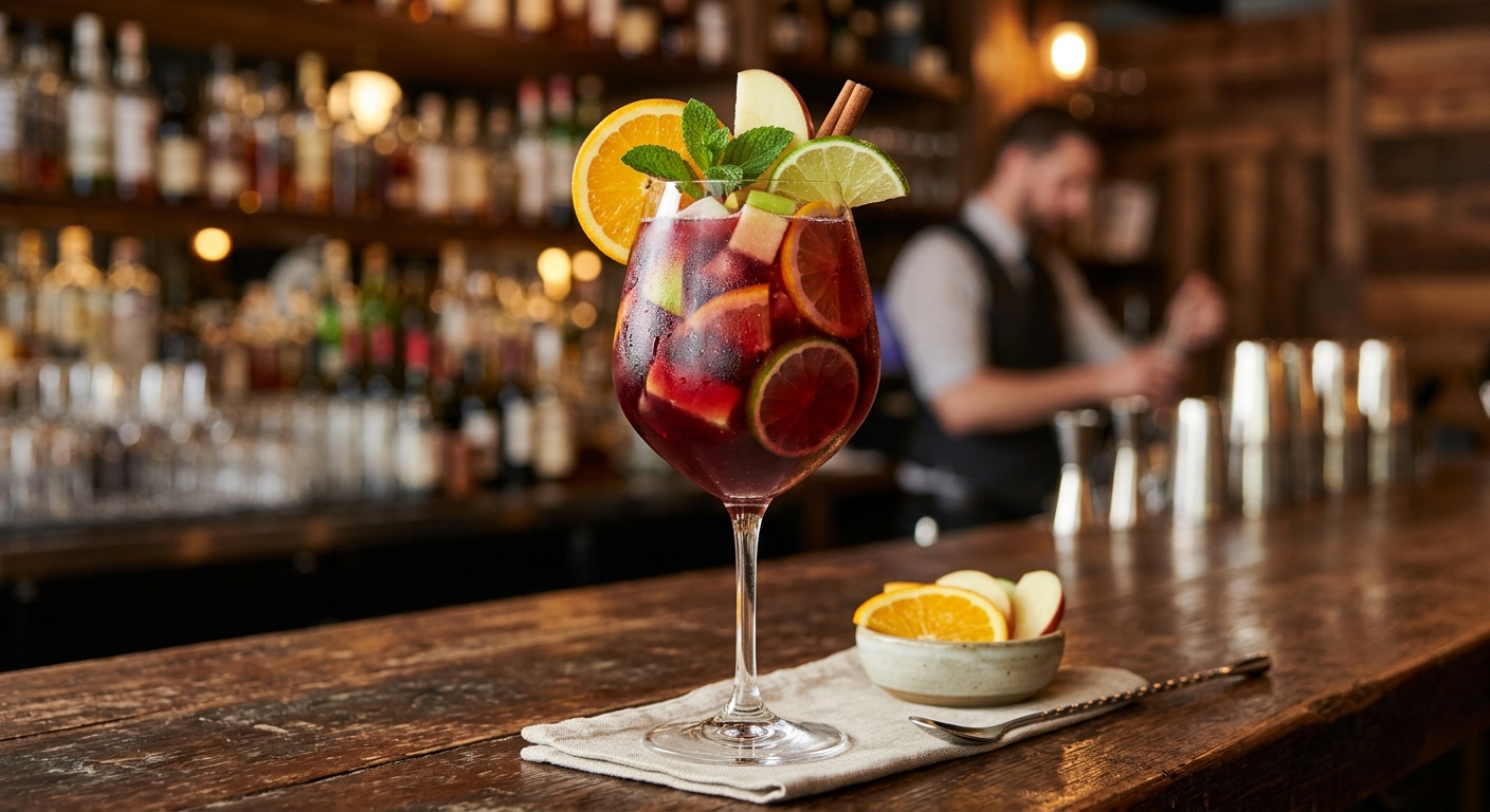 Red Wine Sangria cocktail